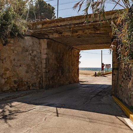 Encantador Apto En La Playa Coma-ruga Bagian luar foto